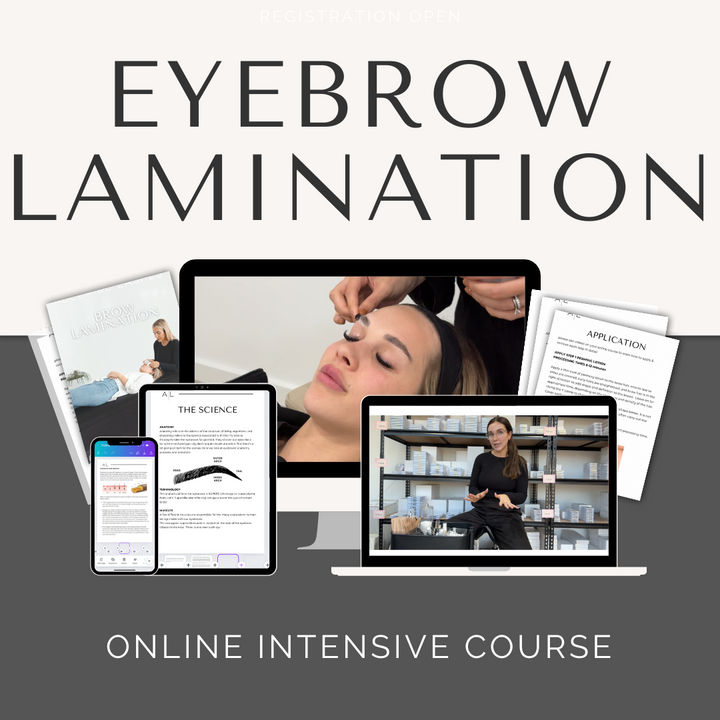 ONLINE - Brow Lamination Course